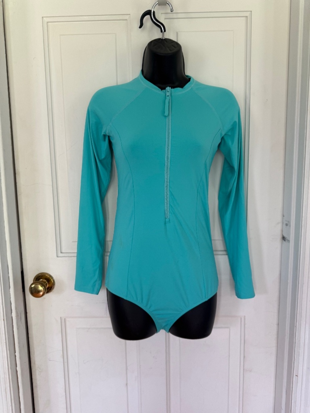 Eidon Teal Swimsuit long sleeve Surf Medium